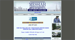 Desktop Screenshot of messiahheatingandair.com